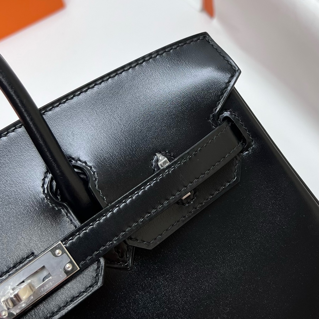 에르메스 버킨백25 블랙 은장